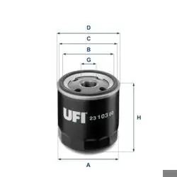 Yağ Filtresi Fiesta Cb1 08-12 V 02-Focus Cak 98-05 II III Fusion 02-12 C Max 06-11 Mondeo III 00-07