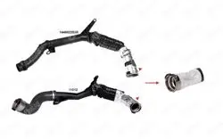 Turbo Hortumu Küçük Plastik Parca Hariç Dokker / Lodgy / Logan II / Sandero II / Duster / Clio IV 1.