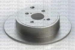 Arka Fren Diski (Aynası) Düz Toyota Corolla 1.4 D4d 1.6 VVTI 2003-2007 (279X4)