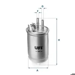 Mazot Filtresi Connect 1.8 TDCI 02-75Ps (S4450nr)