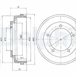 Arka Kampana Transit T12 93-00 (92Vb 1126 Aa)
