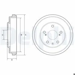 Fren Kampanası Fiat Sedıcı 1.6 1.9D Mjt