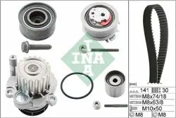 Triger Eksantrik Gergi Seti Devirdaimli Passat Jetta III Golf V Touran Octavia Toledo Bve Bwv Bma Bk