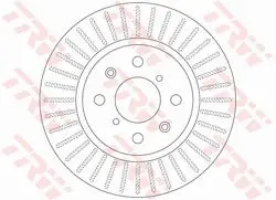Fren Disk Ön Havalı-(256-4)-(Suzuki Swift 12 /)