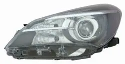Ön Far Sağ-(Motorlu Siyah Merceklı)-(Toyota: Yaris 14 -)