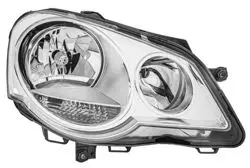 Far + Sinyal Sağ Elektrikli Motorlu (H7 + H1) Polo 05-10