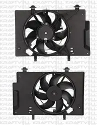 Fan Motoru (/ + Ac) Fıesta Vı 1.4 / 1,4Tdcı / 1,5Tdcı / 1,6Tdcı 08 /-B Max 1,5Tdcı / 1,6Tdcı 12 /-Courıer Dar Soket