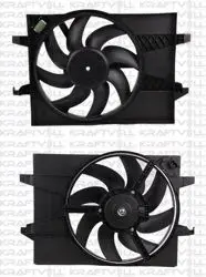 Fan Motoru Komple (+ Ac) Fıesta V Fusion 1,25 / 1.4 16V / 1.4Tdcı 02-08 Mazda II Mazda III 1,25 / 1.4