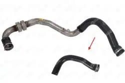 Turbo Hortumu Metal Boru Hariç (Ok Ile Gosterılen Büyük Hortum) Laguna III 1.5 DCI
