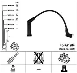 Buji Kablosu Rc Ka1204