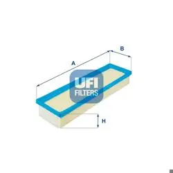 Hava Filtresi P206 P307 (Em Ym) C4 Et3j4 (1.4 16V) P206 P206 + (T3e) Tu3a (1.4 8V)
