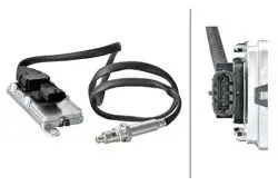 Nox Sensörü Renault C-D-K-T Seri 13-/ Volvo Fh 400-440-460-480-500-520-540 05-Fh II 12-Fh16 470-520 93-02 540-550-610 03-Fm II-Fmx II 13-Euro 5-6 1134 mm-4 Pin