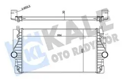 Intercooler Volkswagen Transporter IV