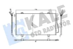 Klima Radyatörü (Kondanser) Interstar Master II 00-1.9 Dtı 2.2 DCI 2.5 Dtı