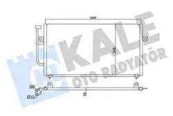 Klima Radyatörü Mitsubishi Carisma 1.9 Dıd 2000-Volvo S40 1999-