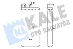 Kalorifer Radyatörü Audi 100 317X157x26 Oto / Mek Şanzıman