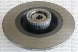 Arka Fren Disk Aynası (Dıskı) Renault Megane I Scenic II 1.4 / 1.6 / 1.8 / 1.9 / 2.0 ABS Li Rulmanlı