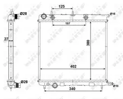 Motor Radyatör C2 C3 (I II III) C3 Plurıel P207 P1007 Tu3a / Et3j4 / Tu5jp4 1.4 / 1.4 16V / 1.6 16V