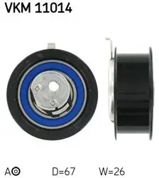 Alternatör Gergi Rulmanı (VW: Polo 1.9Sdı 8V 96 01 / Caddy 1.9Sdı 95 99 / Seat: Ibiza 93 99) / (K0156