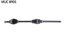 Sağ Aks Komple 3008-308-5008-C4 II-Ds4 Ic Freze:37 Dıs Freze:25 Dıslı Olcusu:24*1,5 Conta Çapı 58,5 Uzunluk:932