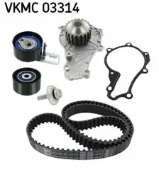Triger Seti + Devirdaim Su Pompası P206 + (T3e) P208 P207 Ds3 C3 III Dv4c Ford Fiesta 1,4Tdcı Euro5 Motor (139 Dıs Kayış)