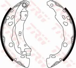 Arka Fren Balatası Pabuclu C2 C3 C3 II C3 Plurıel 1,1 / 1.2 / 1.4 HDI 03 -