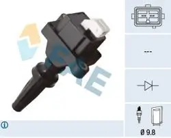 Ateşleme Bobini Xsara Coupe Vts P306 Gtı P306 Ym Gtı Zx Xu10j4rs (2.0 16V)