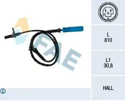 ABS Sensörü Ön BMW E65 03-09
