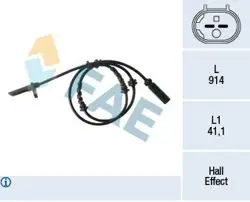 ABS Sensörü Arka BMW M54 N52 N62 N63 E60 E64 F01 F02 F03 F04