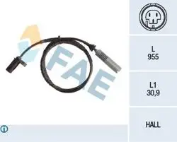 ABS Sensörü Arka BMW E81 E87 E88 E90 E92 E93