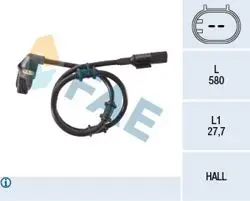 ABS Sensörü Arka Sağ Ml-Class W163 99-05