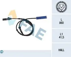 ABS Sensörü Arka BMW E39 96-03