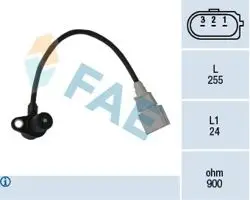 Krank Mili Sinyal Sensörü A3 04-08 Golf V 04-09 Jetta Passat 06-11Touran 03-08 Touareg 03-10 T5 T6 03-15 Leon 06-10 Toledo 05-09 Octavia 04-08 Blx Blr Bly Bvx Bvy Bvz