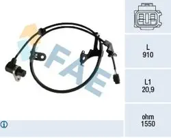 ABS Sensörü Ön Sağ Yaris 1.0 1.3 1.4 01-05