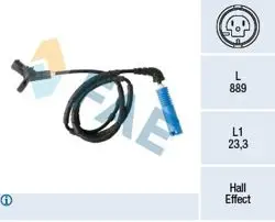 ABS Sensörü Arka BMW Z4-E84 E85 02-08