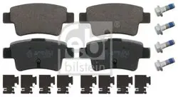 Arka Fren Balatası Corsa D Grande Punto 199 1,3 1.4 1.9 Mjet 10 / 05 ,1.4 T Jet 09 / 07