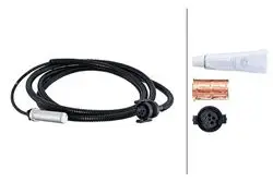 ABS Sensörü Arka Sağ Düz Tip Uzun Man 12.153 12.163 D0824 95-2000 mm-2 Pin