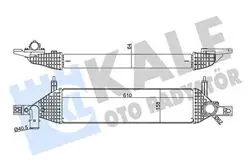 Intercooler Nissan Qashqai J10 1.6 DCI 2010- R9m Motor