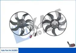Fan Motoru (445mm 370W) Leon Octavia III Golf VII