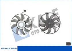 Fan Motoru (Küçük Olan 295mm 200W) Golf VII 13-Leon 13-Passat 15-Tiguan 16-Audi A1 15-A3 13-Tt