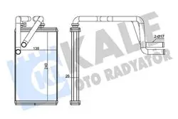 Kalorifer Radyatörü Mitsubishi Asx 2010-Lancer 2007-Outlander 2006 2012