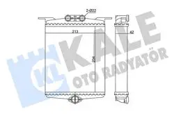 Kalorifer Radyatörü (Sası No: <A133638) S-Class W140 91-98