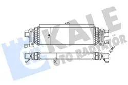 Turbo Radyatörü (Intercooler) Fusion 1,6Tdcı 90Ps 02-Mazda 2 03-1.4 De 450X142x50