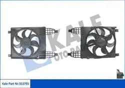 Radyatör Fanı Motoru Komple Aveo T250
