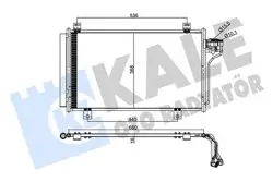 Klima Radyatörü Mazda 3 1.5-2.0 13- Mazda 6 2.0 2.5 13-