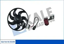Kontrol Unıtelı Radyatör Fanı 300W 300mm Sol Q7 07-15 Touareg Cayenne 03-10 Brj Bac Ble