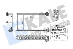 Kalorifer Radyatörü 108-C1 II-Aygo 1.0-1.2 14 -