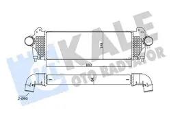 Turbo Radyatörü (Intercooler) Daily 3,0 F1c 11 -