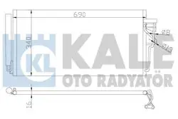 Klima Radyatörü Mazda 6 2008 2013 Kale Radyatör Marka