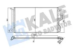 Klima Radyatörü Komple Sportage Ix35 2010-(678×388×16)